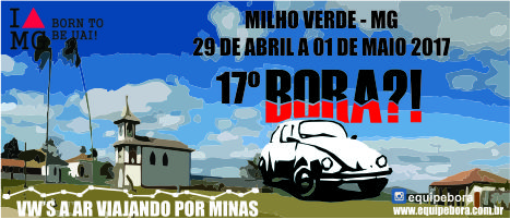 17 Bora?! VW a AR Viajando por Minas